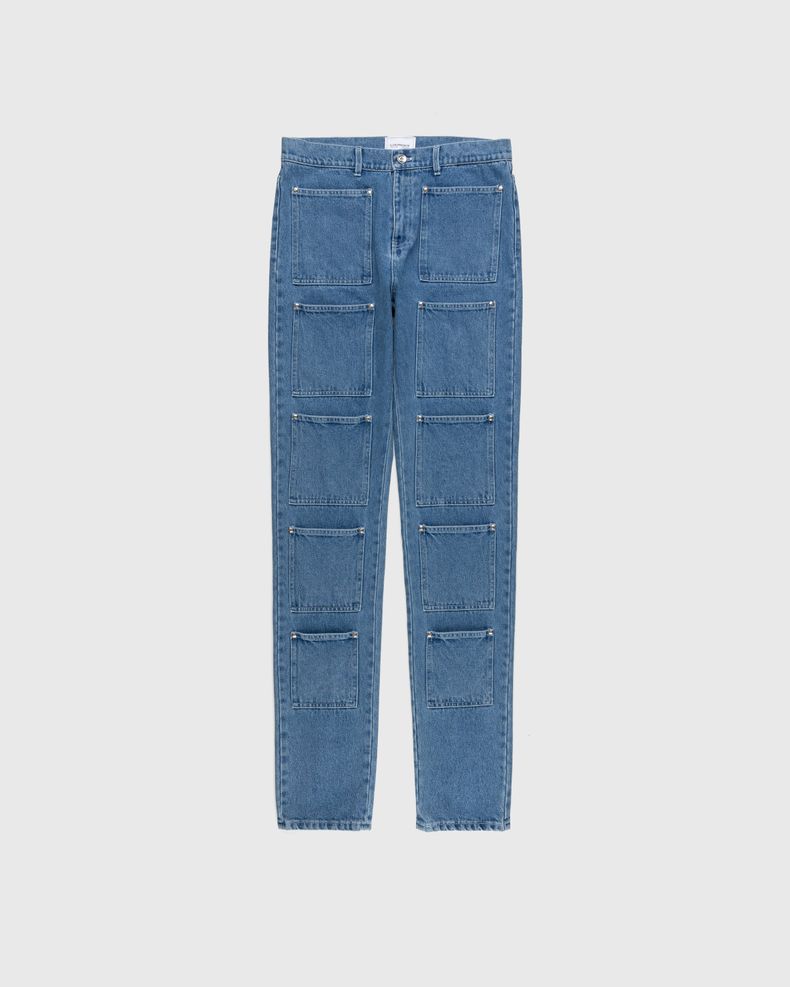Lourdes New York – Multi-Pocket Denim Blue