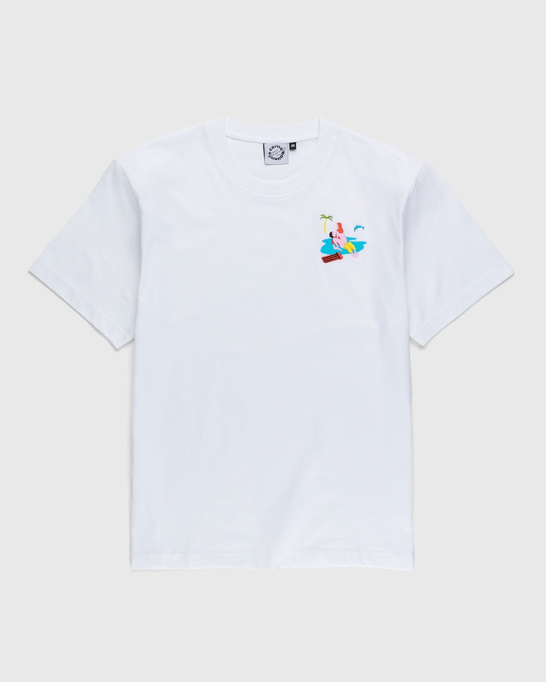 Carne Bollente – Baise sur la Plage T-Shirt White - Tops - White - Image 1