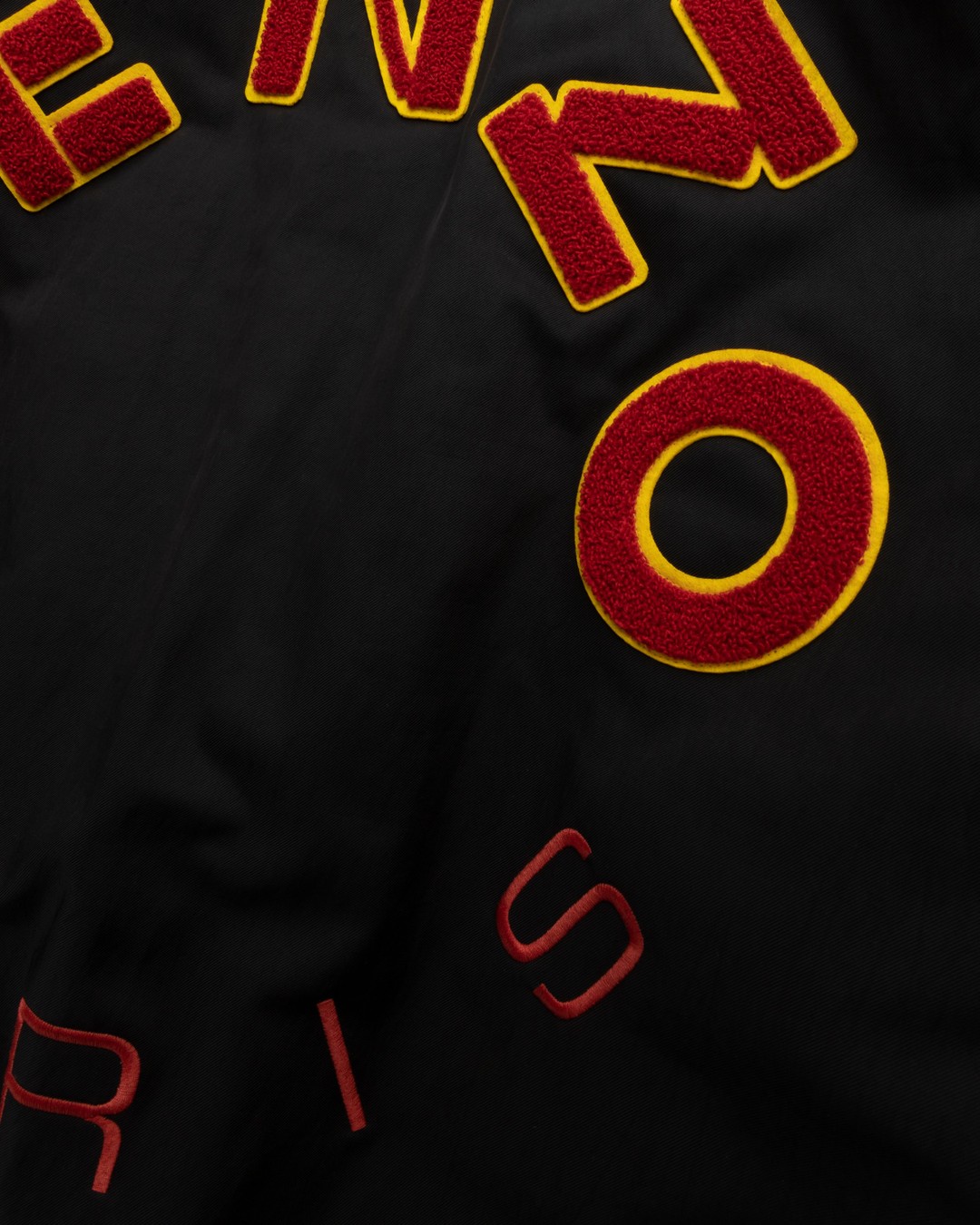 Kenzo – Varsity Bomber Jacket Black - Outerwear - Black - Image 5
