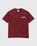 Highsnobiety – HS Sports Round 01 T-Shirt Burgundy - T-Shirts - Red - Image 2