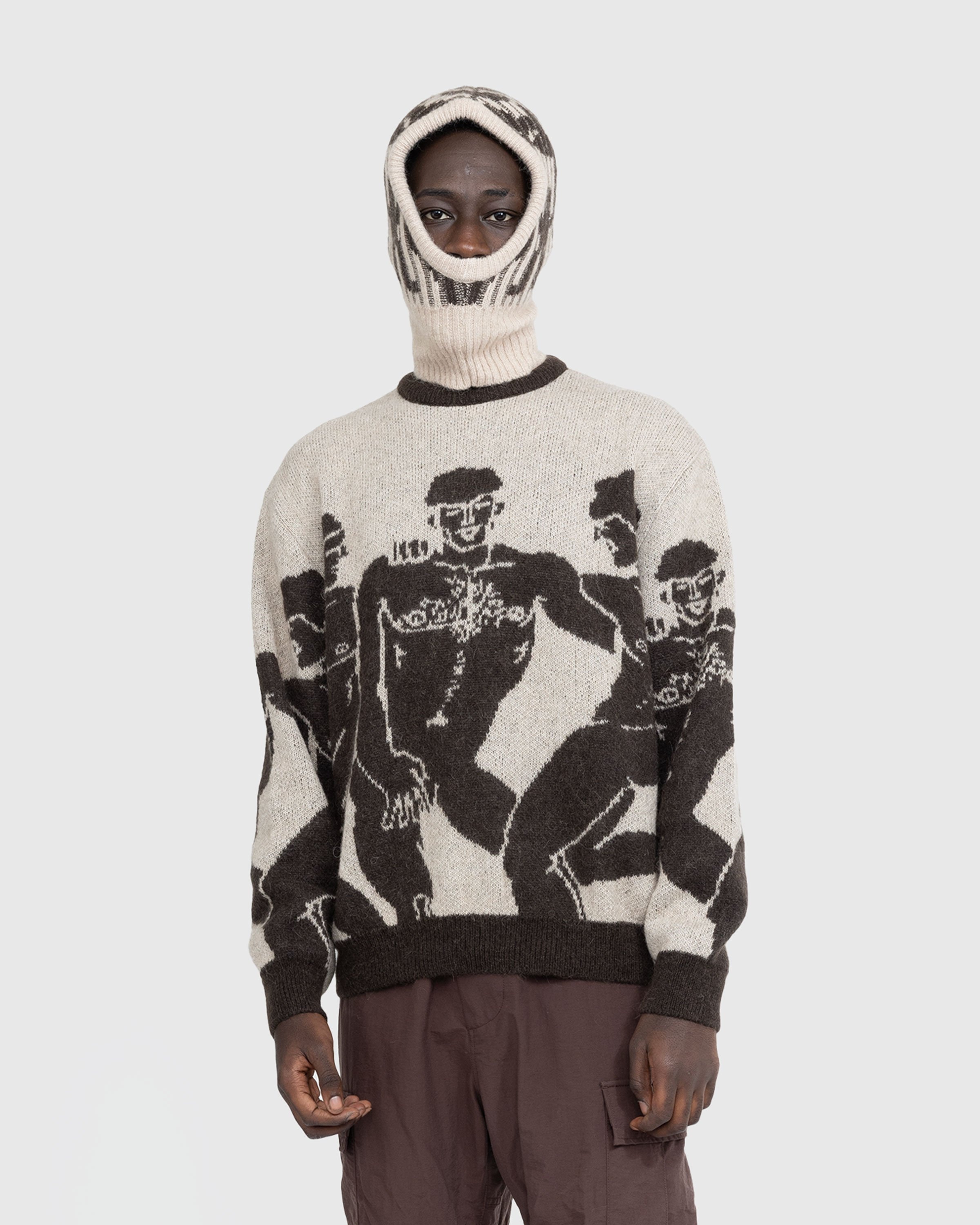 Carne Bollente – B.F.F. Sweater Beige - Knitwear - Beige - Image 5