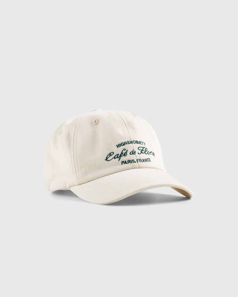Café de Flore x Highsnobiety – Not In Paris 4 Logo Cap Eggshell