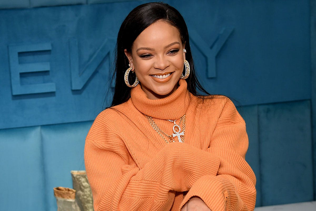 Rihanna the launch of FENTY at Bergdorf Goodman