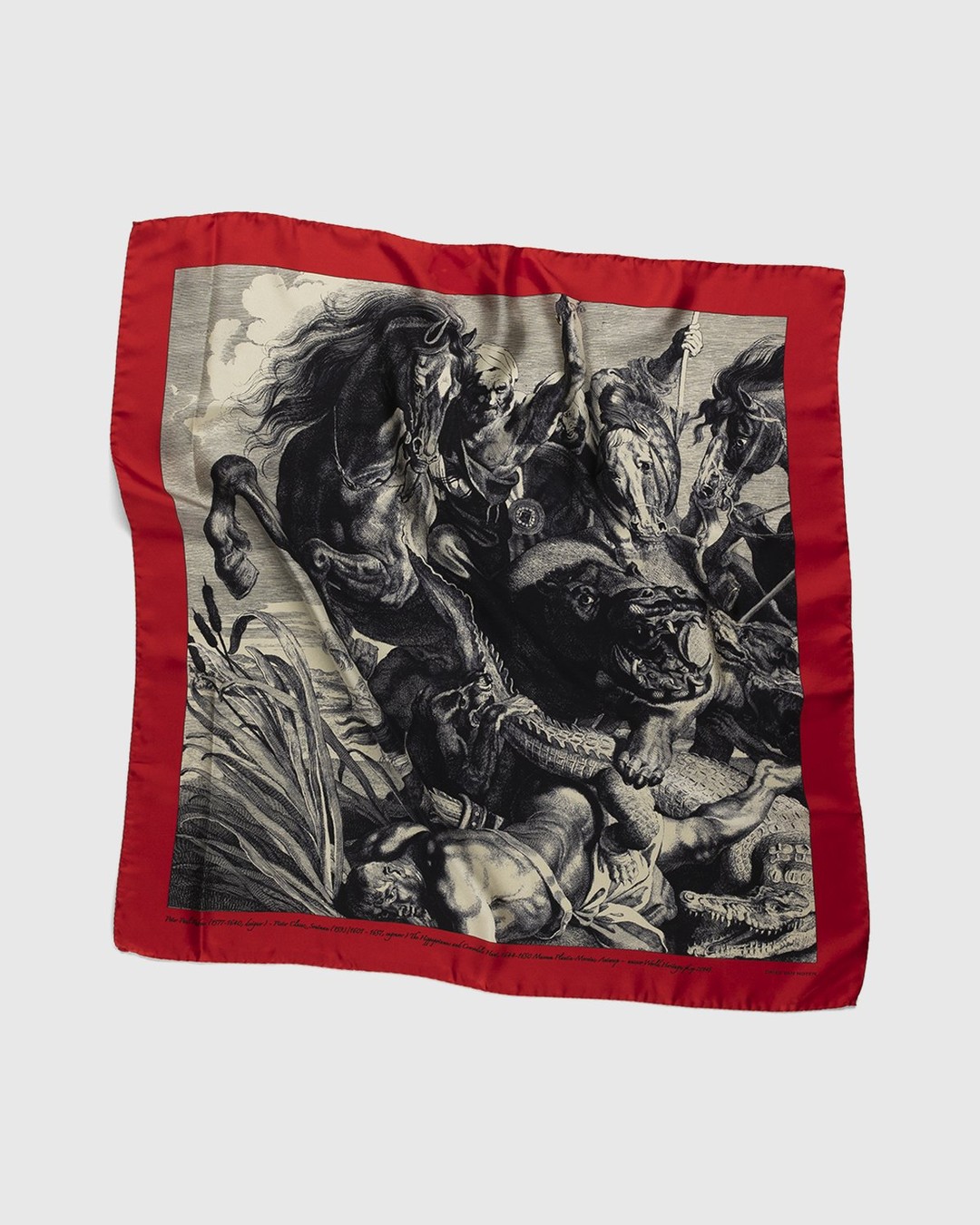 Dries van Noten – Fender Scarf Ecru - Scarves - Grey - Image 3