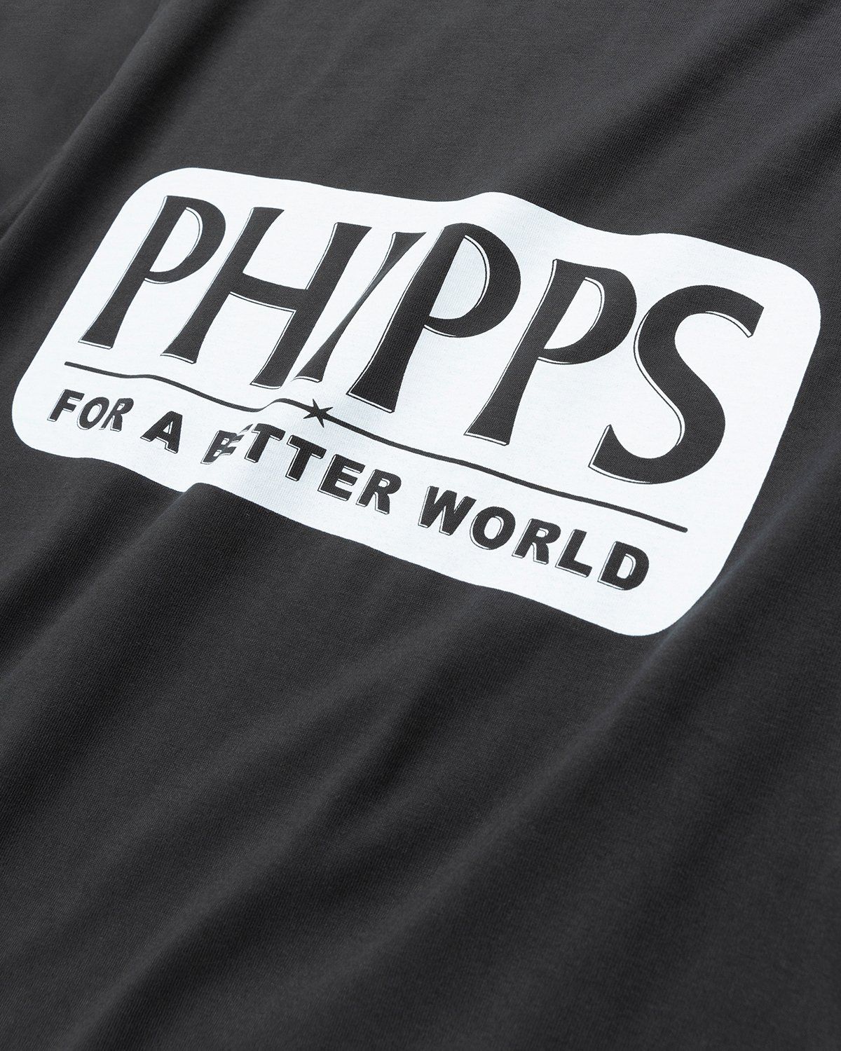 Phipps – Classic Logo T-Shirt Black - Tops - Black - Image 3