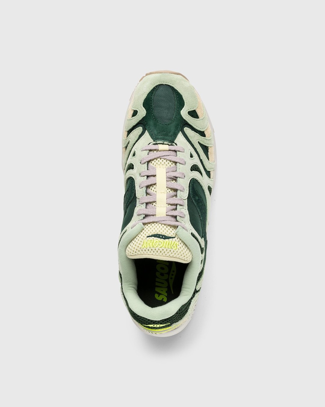 Saucony – Grid Azura 2000 Green - Low Top Sneakers - Green - Image 5