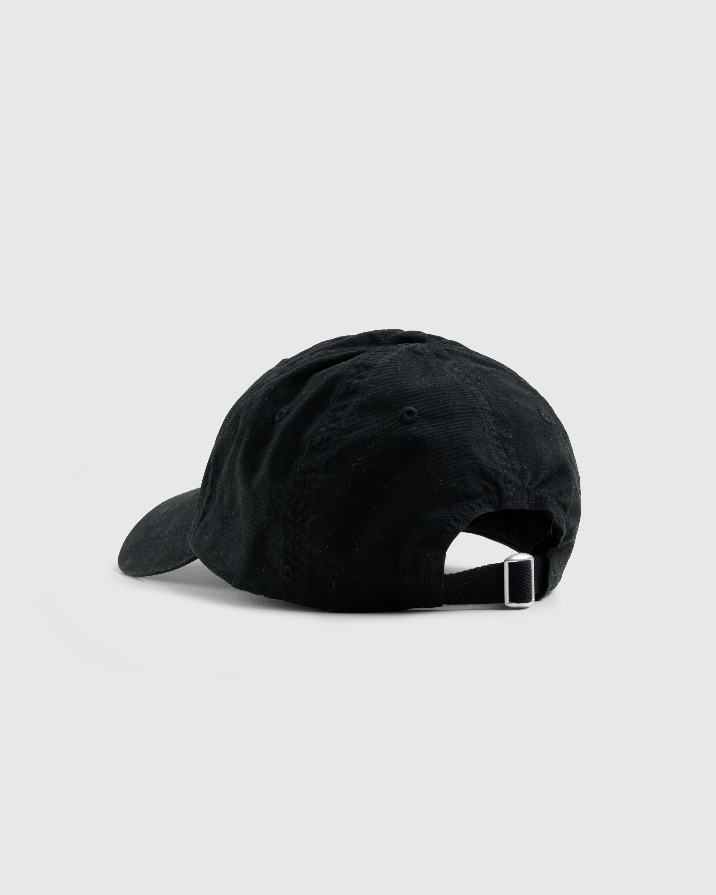 Acne Studios – Face Patch Baseball Cap Black - Hats - Black - Image 3