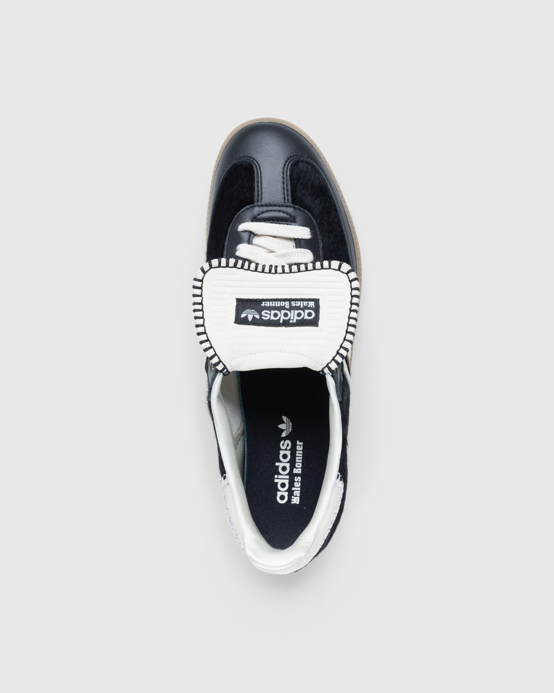 Adidas x Wales Bonner – Pony Tonal Samba Core Black/Cream White - Sneakers - Black - Image 5