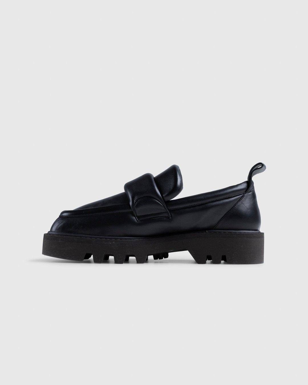 Dries van Noten – Padded Leather Loafers Black - Sandals & Slides - Black - Image 2