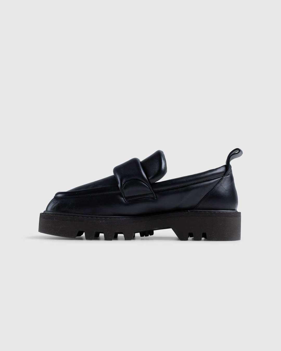 Dries van Noten – Padded Leather Loafers Black - Sandals - Black - Image 2