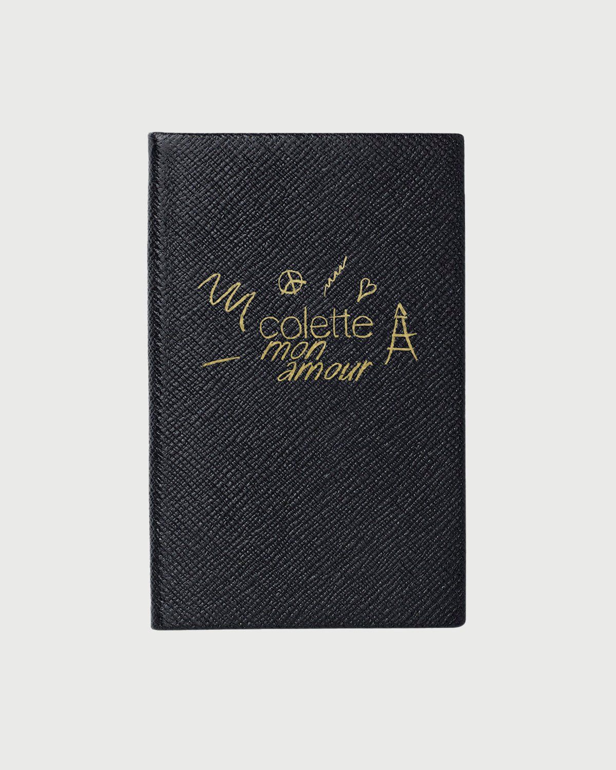 Colette Mon Amour – Smythson Notebook Black | Highsnobiety Shop