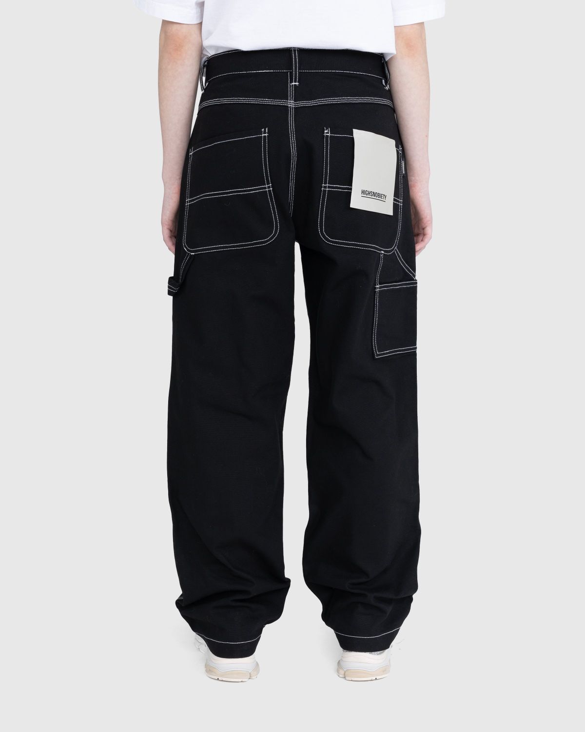 Highsnobiety – Carpenter Trouser Black - Pants - Black - Image 4