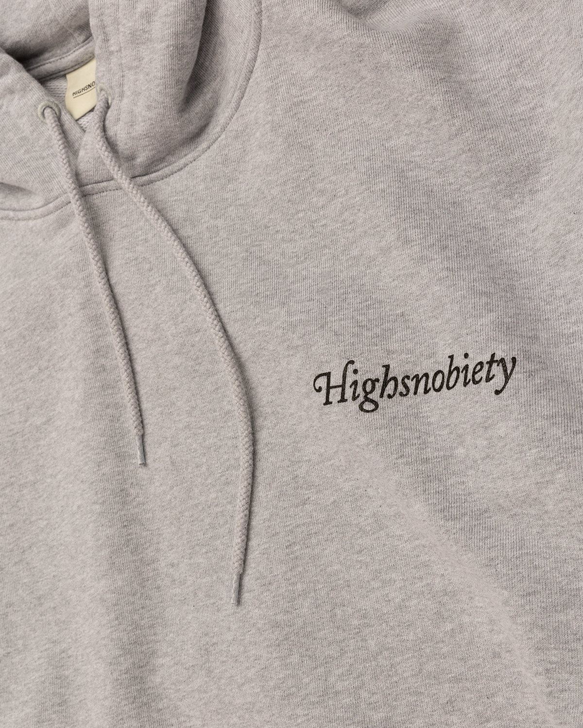 Highsnobiety – Paradise Cartoon Hoodie Grey - Sweats - Grey - Image 4