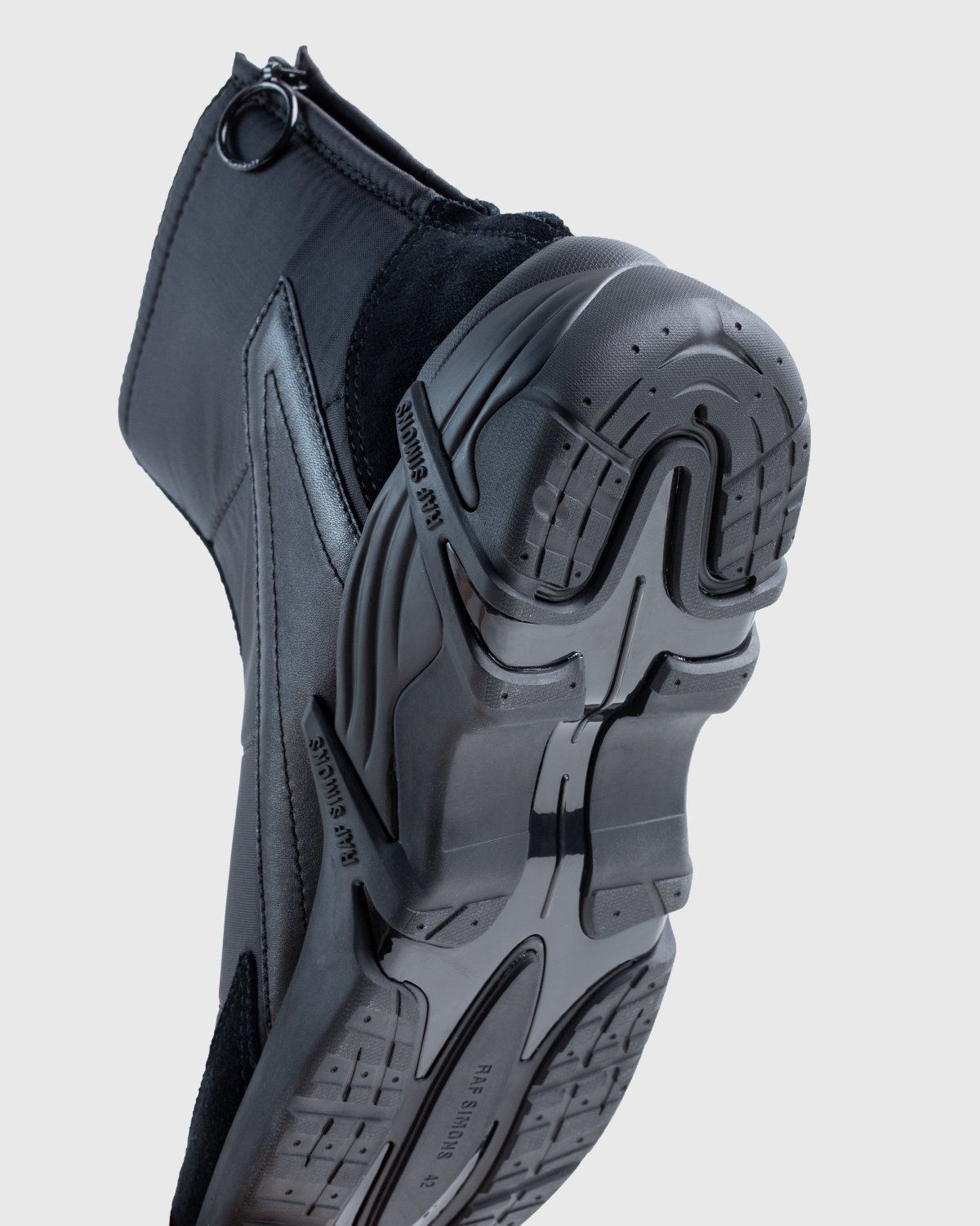 Raf Simons – Cylon 22 Black - High Top Sneakers - Black - Image 4