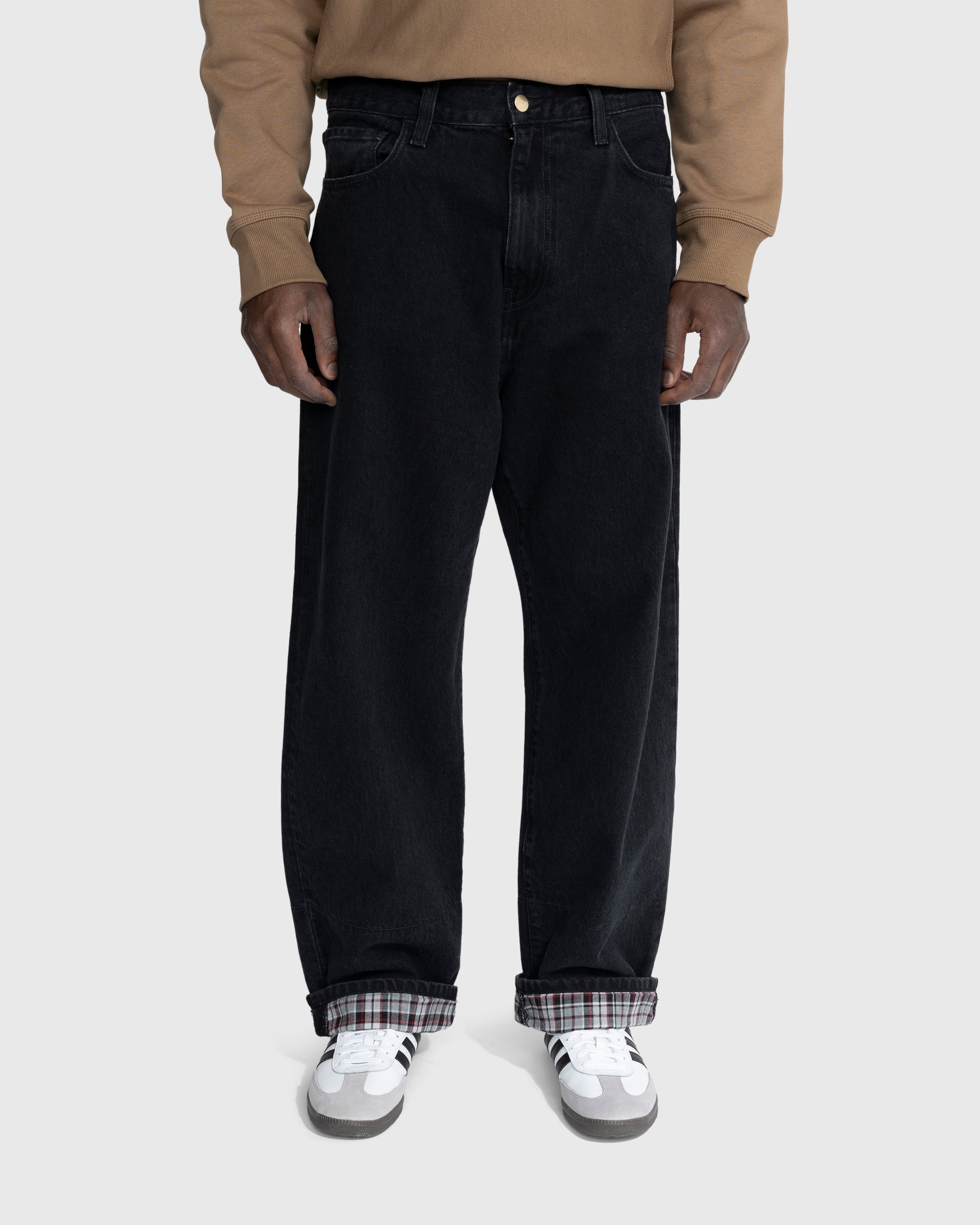 Carhartt WIP – Rider Pant Stonewashed Black - Pants - Black - Image 2