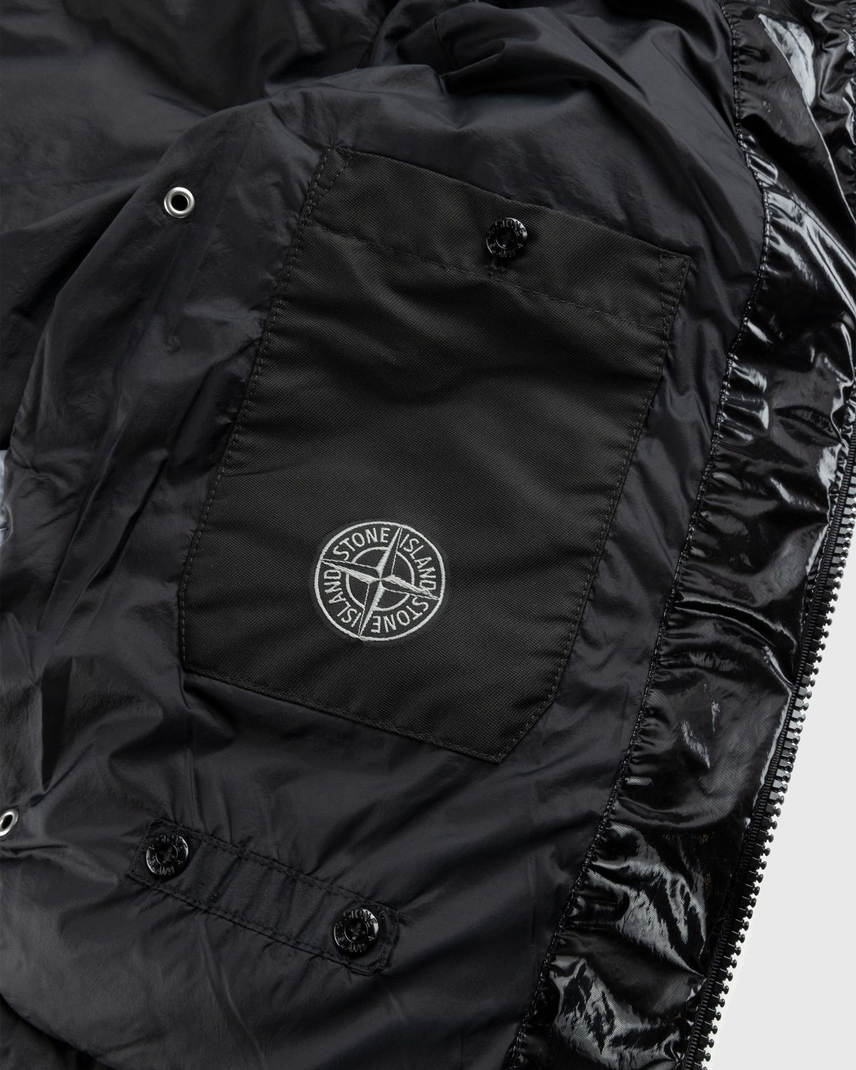Stone Island – Naslan Light Watro Down Vest Black - Outerwear - Black - Image 4