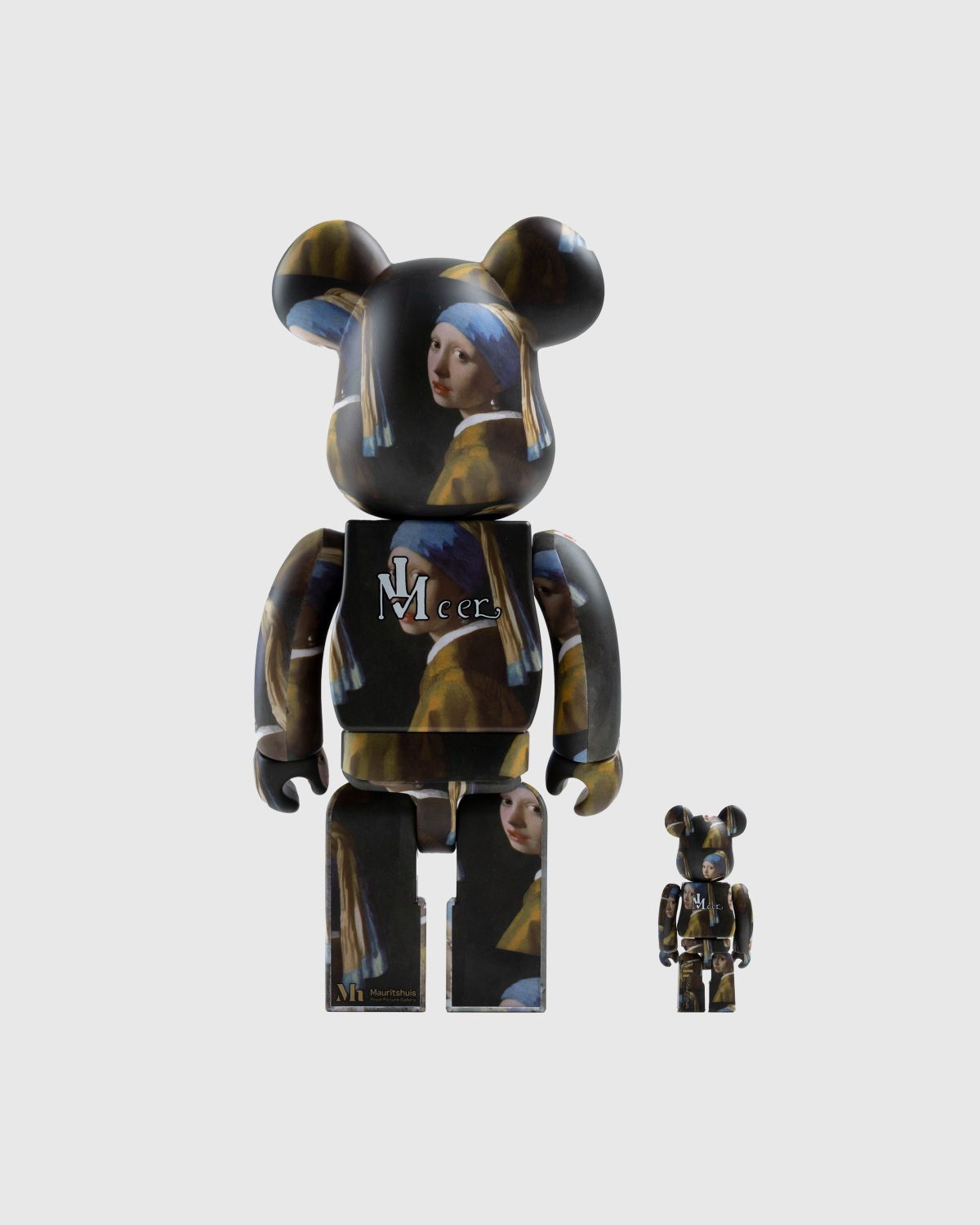 Medicom – BE@RBRICK Johannes Vermeer「Girl with a Pearl Earring」 100% & 400%