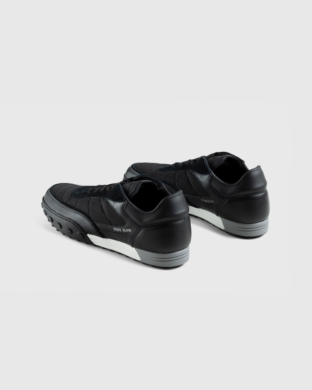 Stone Island – Football Sneaker Black - Low Top Sneakers - Black - Image 4
