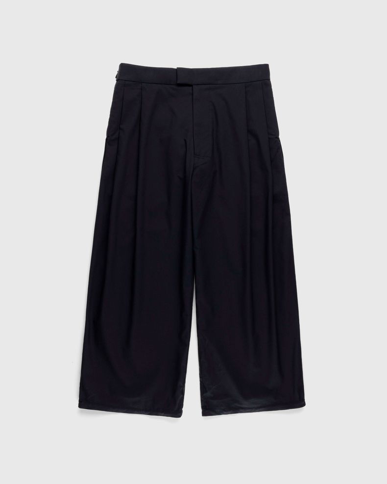 ACRONYM – P48-CH Micro Twill Pleated Trouser Black