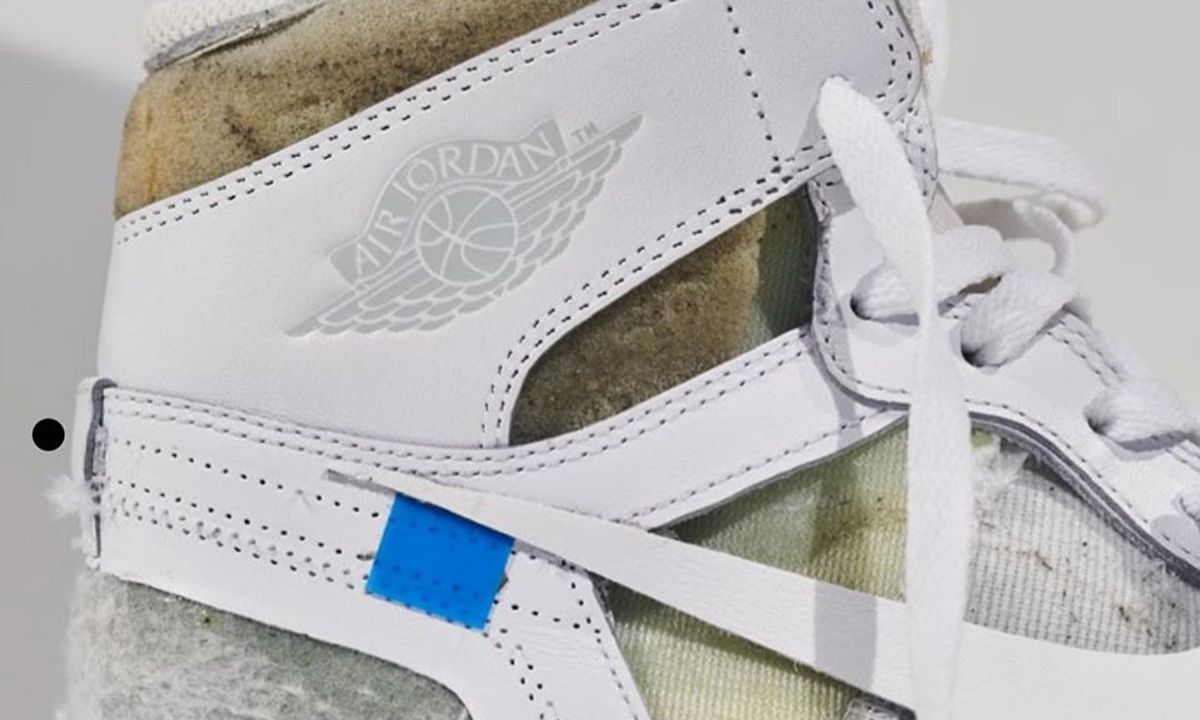 undtagelse At vise evne Virgil Abloh Shares the First Off-White™ x Nike Air Jordan 1 Sample
