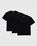 Highsnobiety HS05 – 3 Pack T-Shirts Black - Tops - Black - Image 1