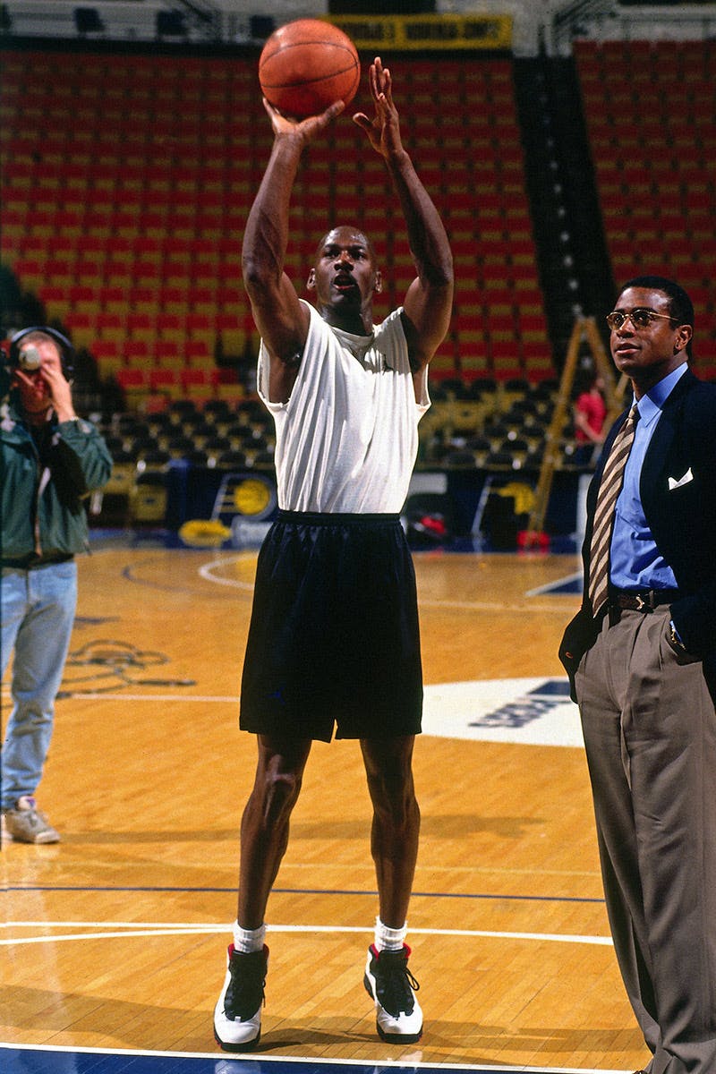 Michael jordan discount baggy shorts