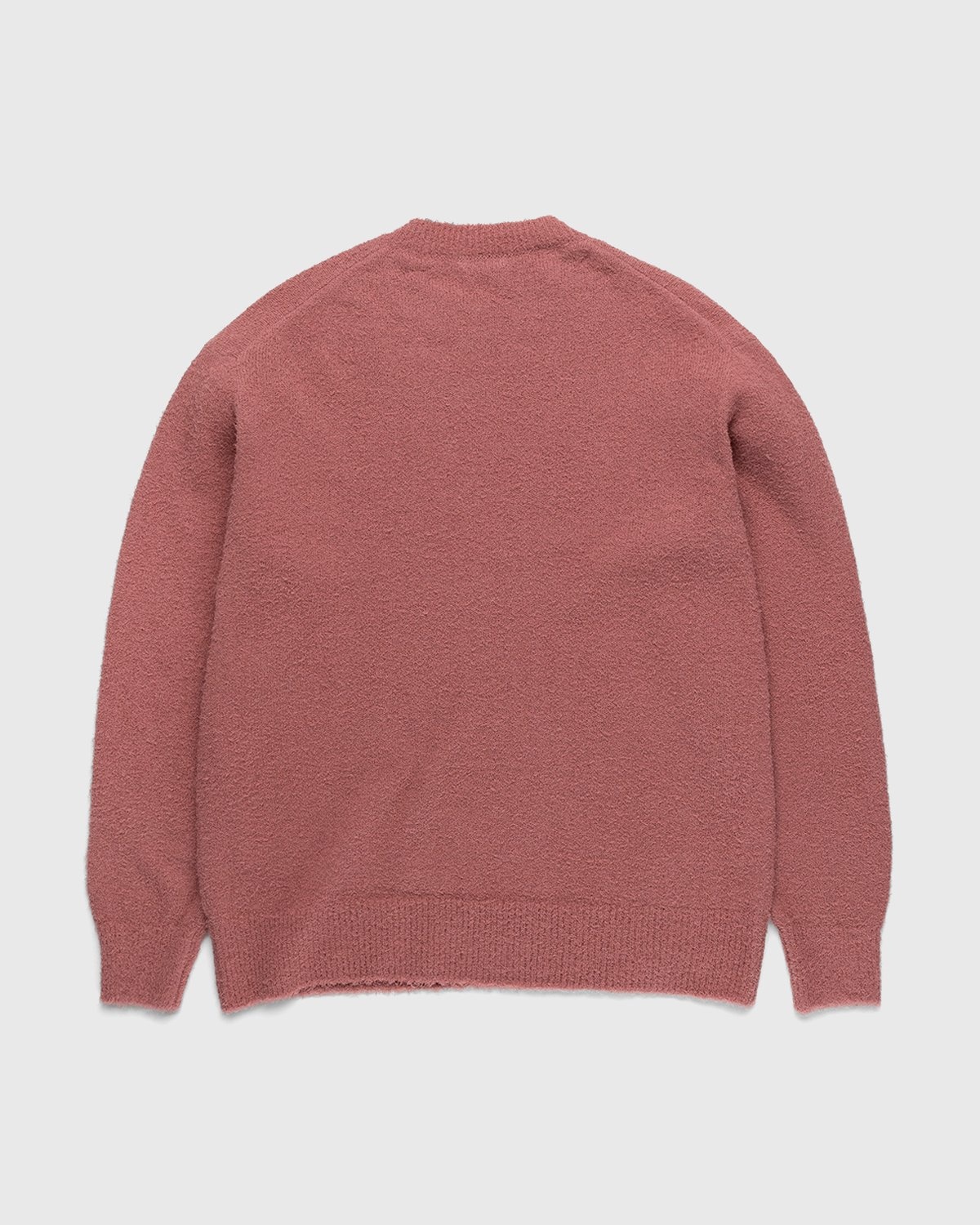 Auralee – Cotton Linen Knit Pullover Pink - Crewnecks - Pink - Image 2
