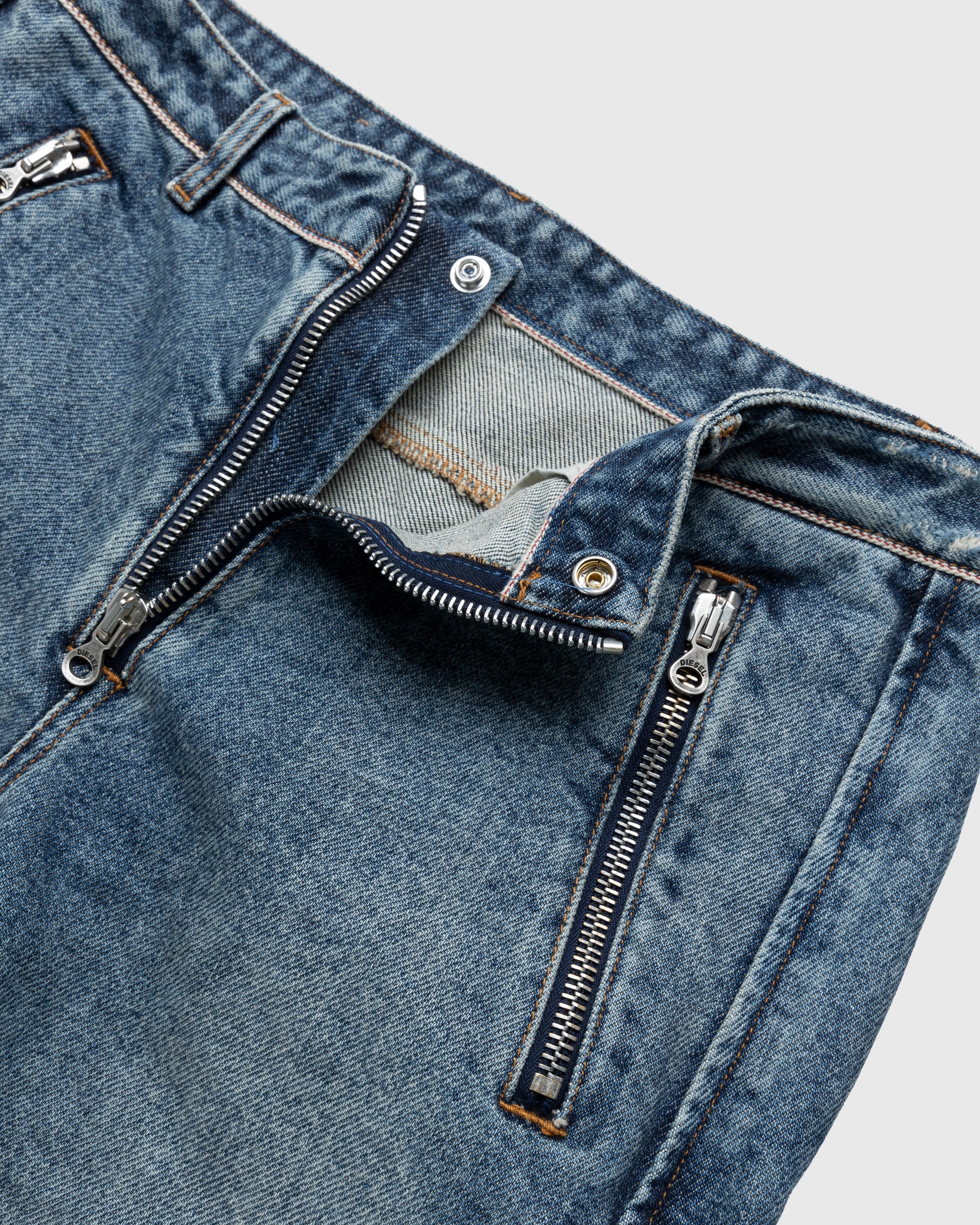 Diesel – Generate Straight Jeans Blue - Denim - Blue - Image 6