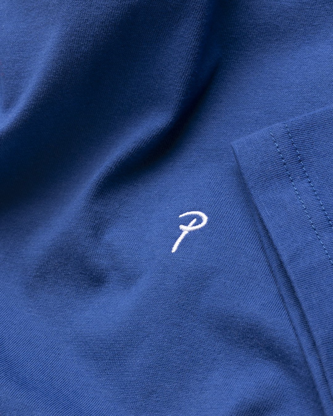 Patta – Basic Script P T-Shirt Monaco Blue - T-shirts - Blue - Image 3