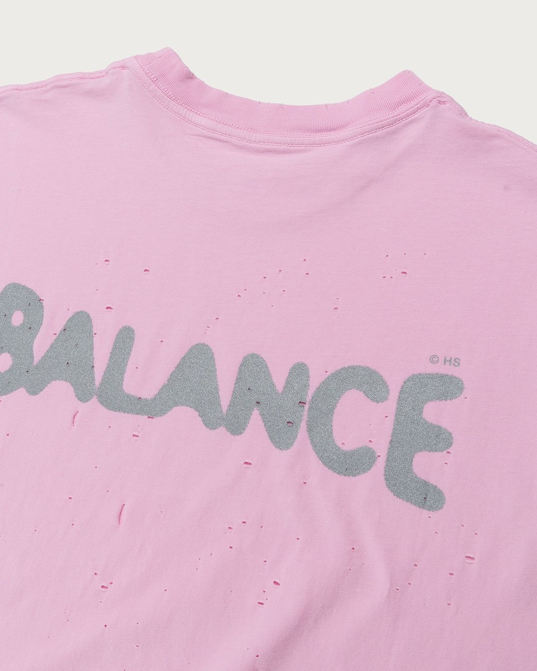 Satisfy x Highsnobiety – HS Sports Balance Muscle Tee Pink - Tops - Pink - Image 3