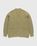 Auralee – Cotton Linen Shaggy Knit Cardigan Light Green - Knitwear - Green - Image 1
