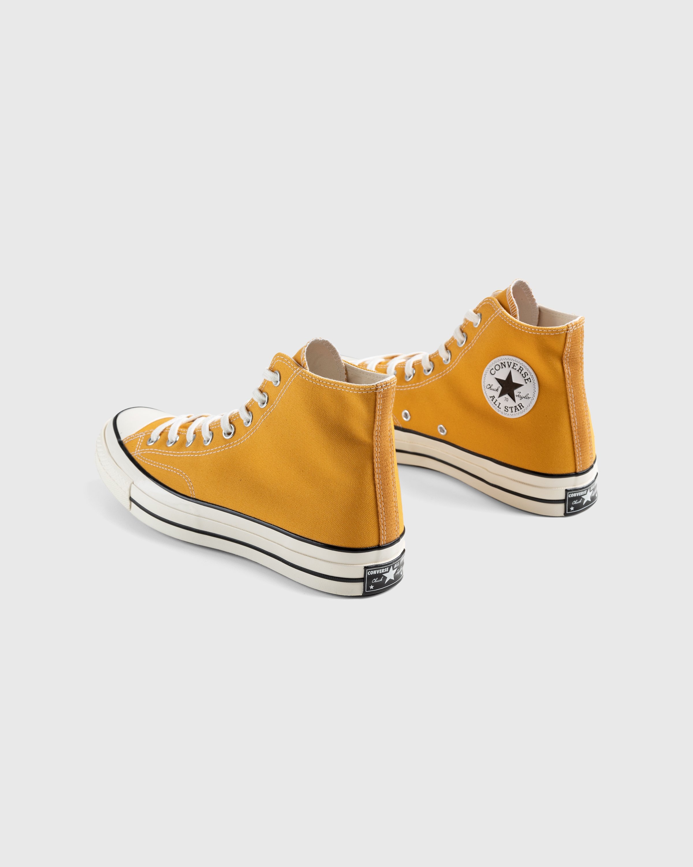 Converse – Chuck 70 Hi Sunflower/Black/Egret - Sneakers - Orange - Image 4