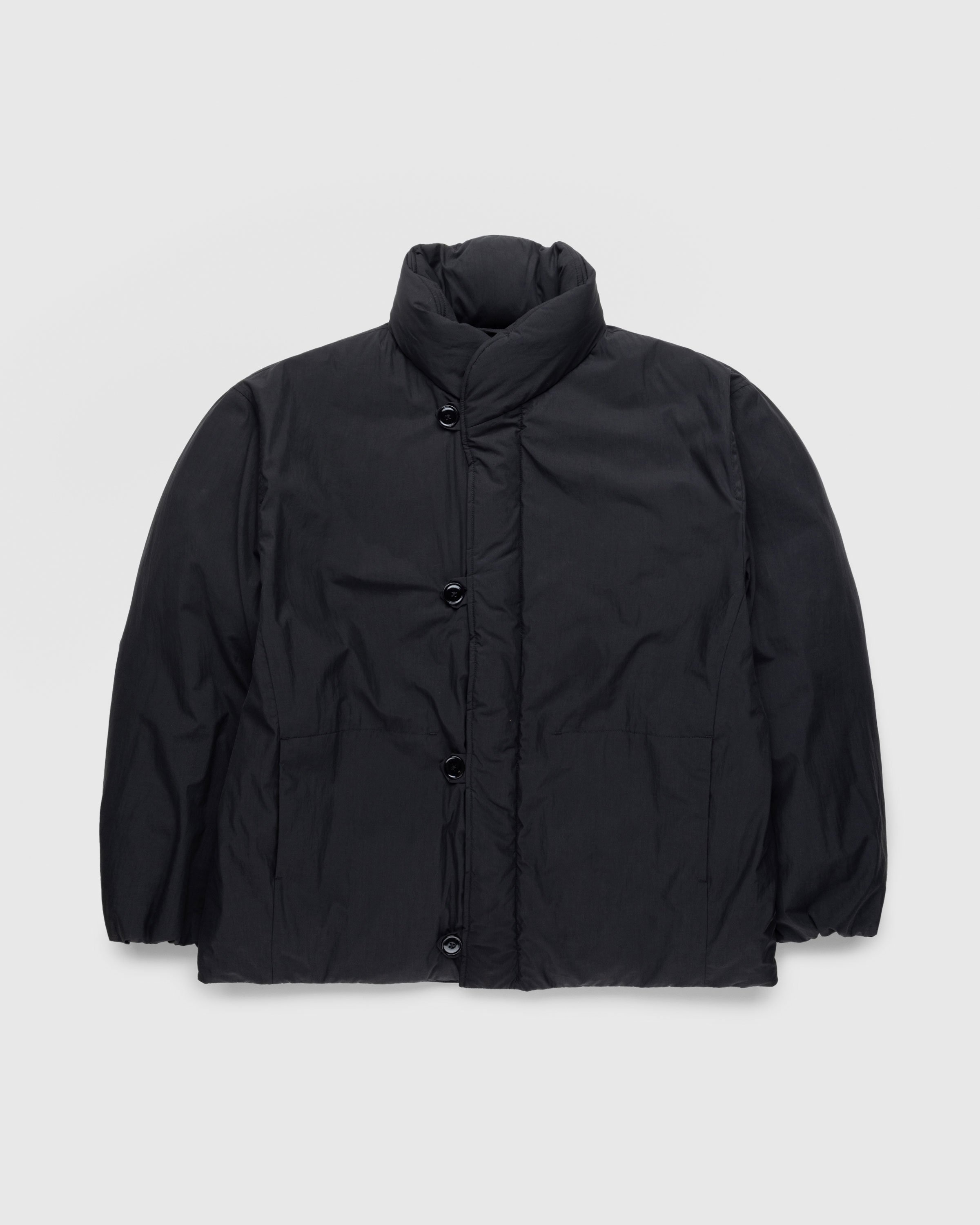 Lemaire – Puffer Jacket Jet Black - Outerwear - Black - Image 1