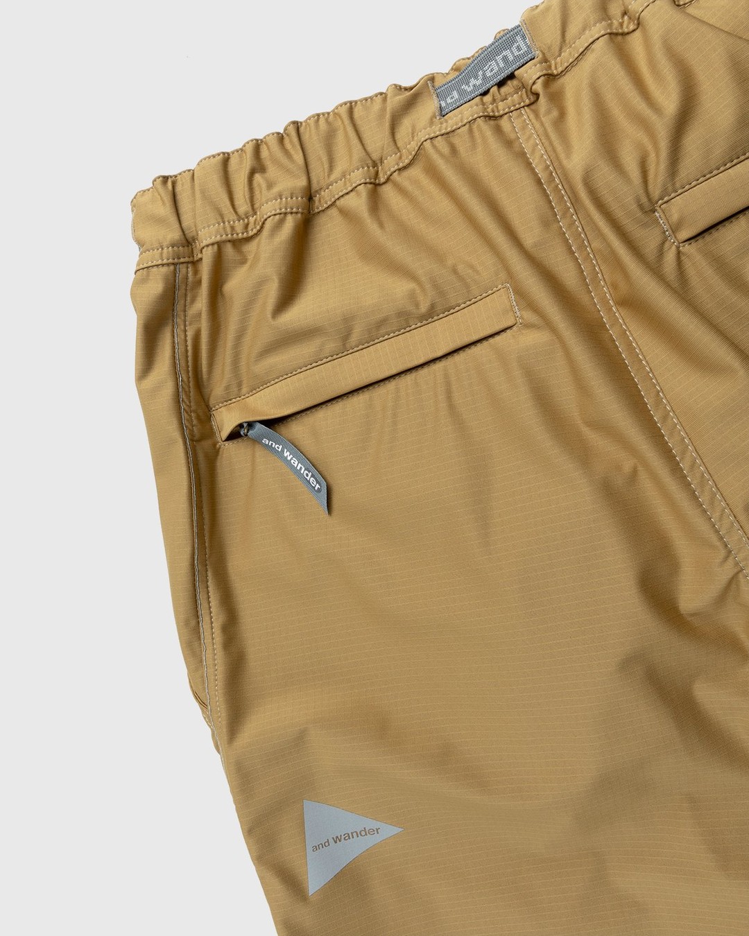 And Wander – Raschel Rip Pants Beige - Pants - Beige - Image 3