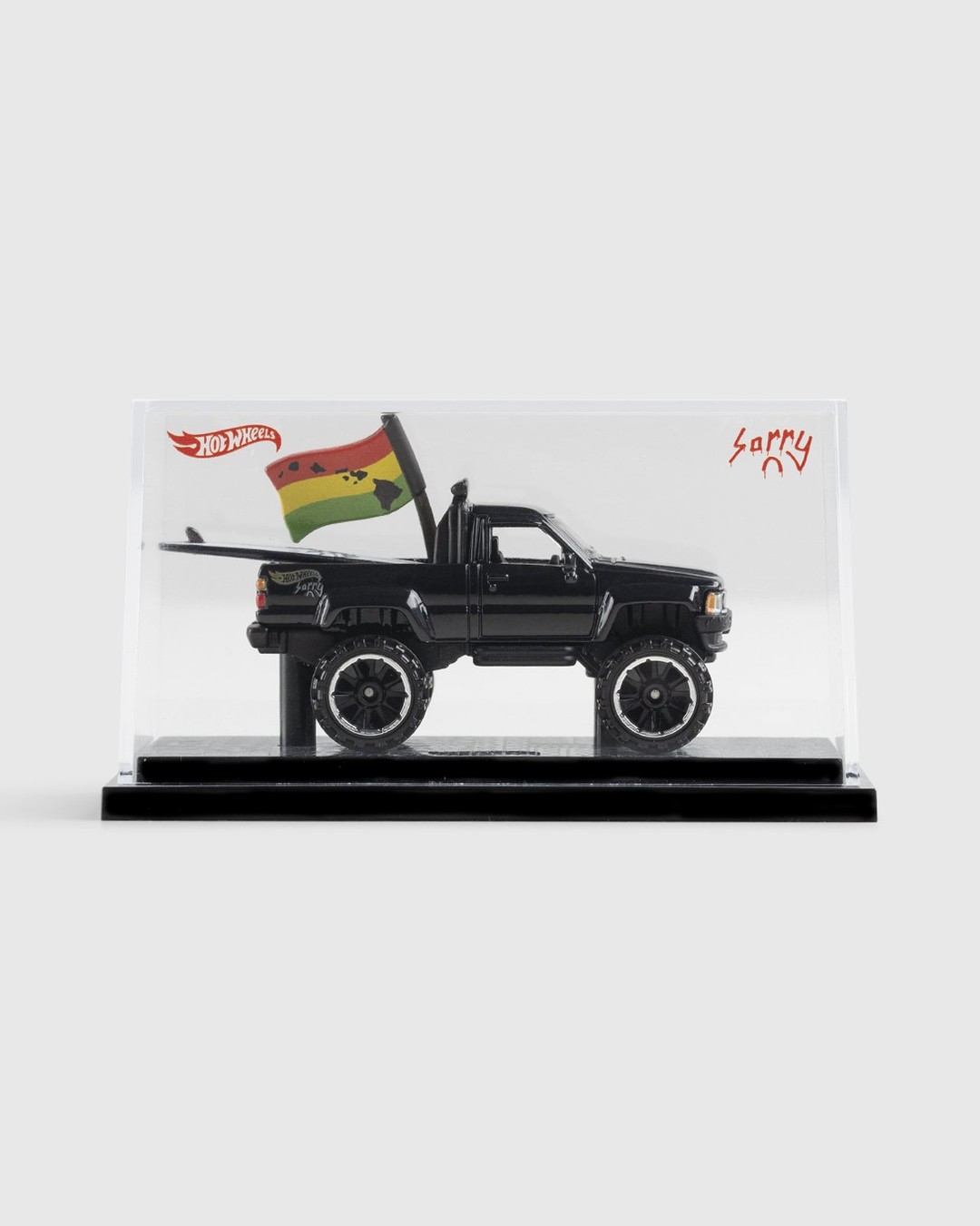 Mattel Creations x Evan Mock x Hot Wheels – 1987 Toyota Pickup North Shore Edition - Toys - Black - Image 1