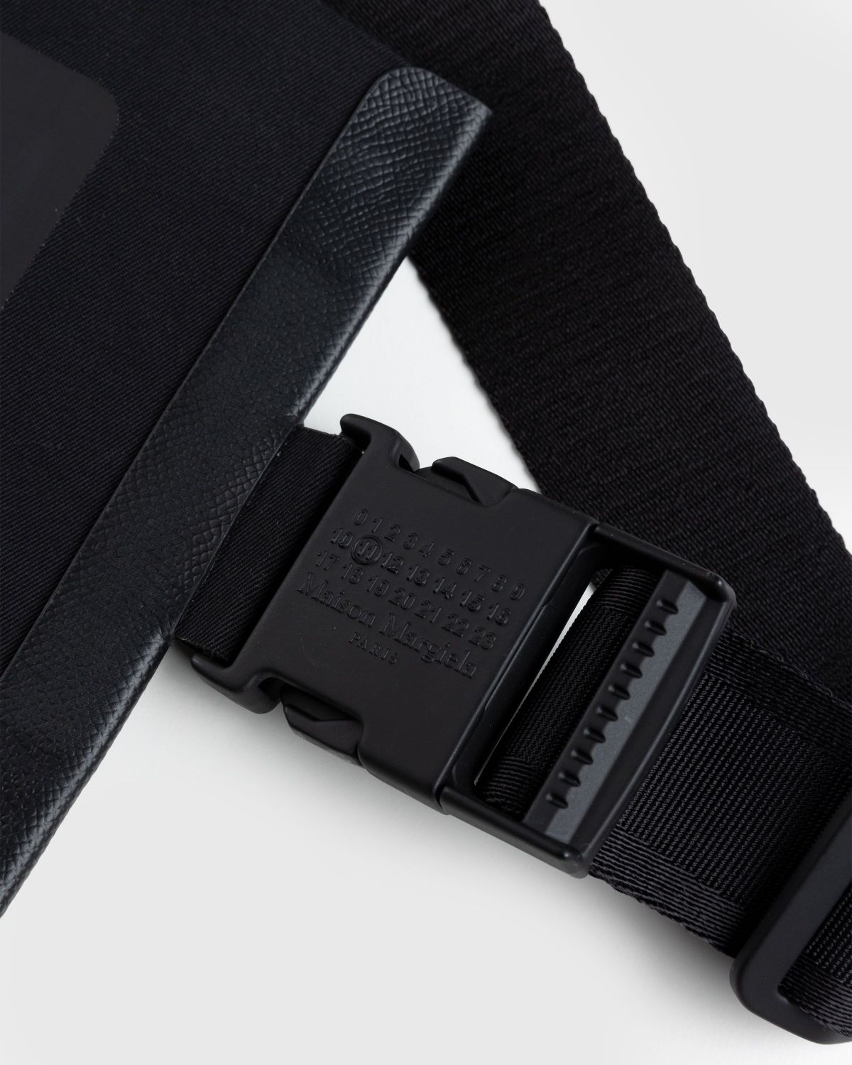 Maison Margiela – Mackintosh Crossbody Tech Bag Black - Bags - Black - Image 3