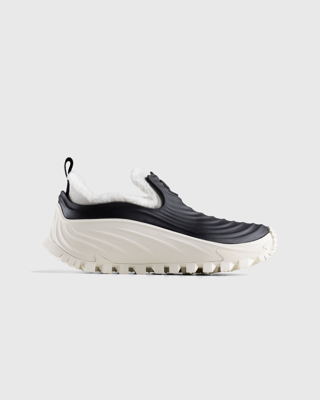 Moncler – Aqua Rain Boots Black/White - Boots - Grey - Image 1