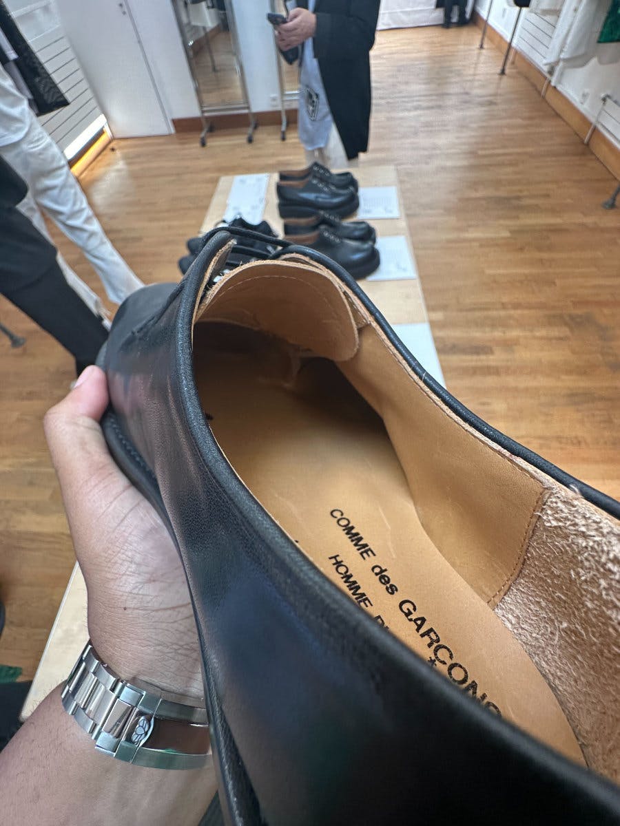 comme des garçons play shoes