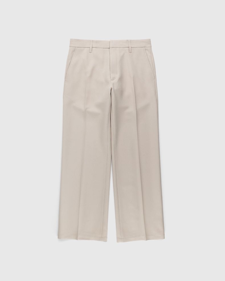 Wide Bootcut Trousers Sand