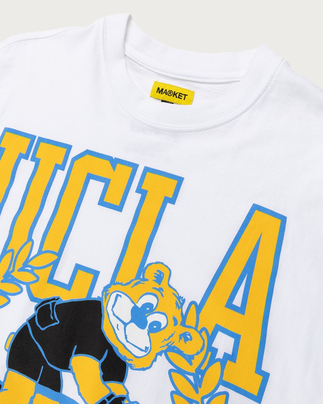 Market x UCLA x Highsnobiety – HS Sports Bruin T-Shirt White - T-shirts - White - Image 3