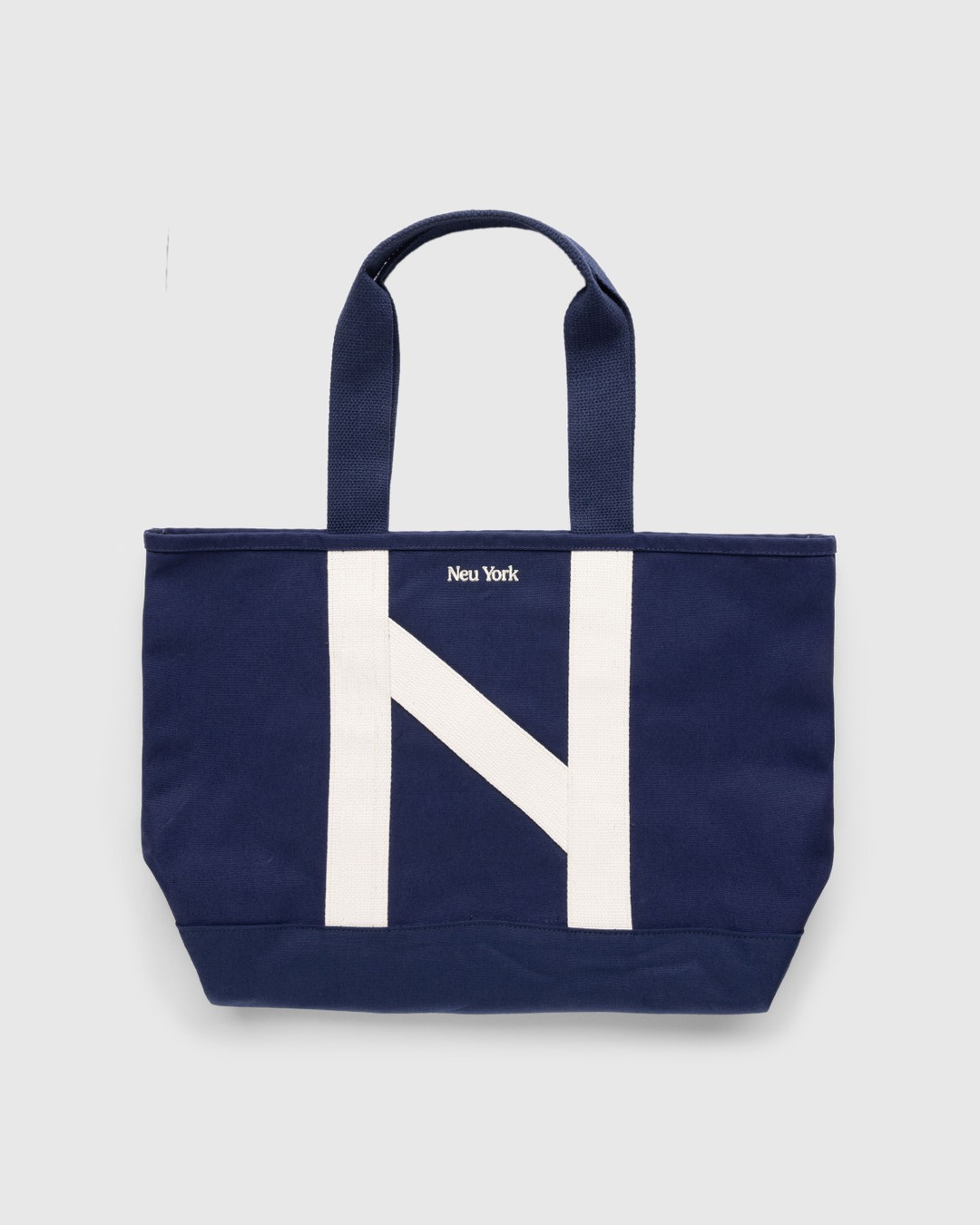 Highsnobiety – Neu York Canvas Tote Bag - Bags - Blue - Image 1