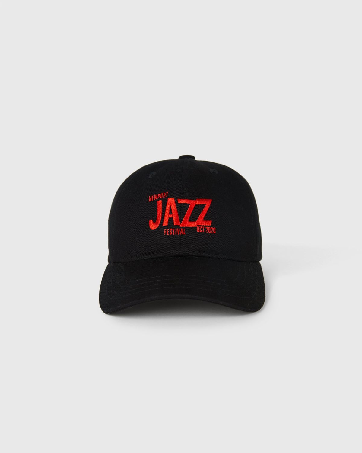Highsnobiety – Newport Jazz Logo Cap Black - Caps - Black - Image 2