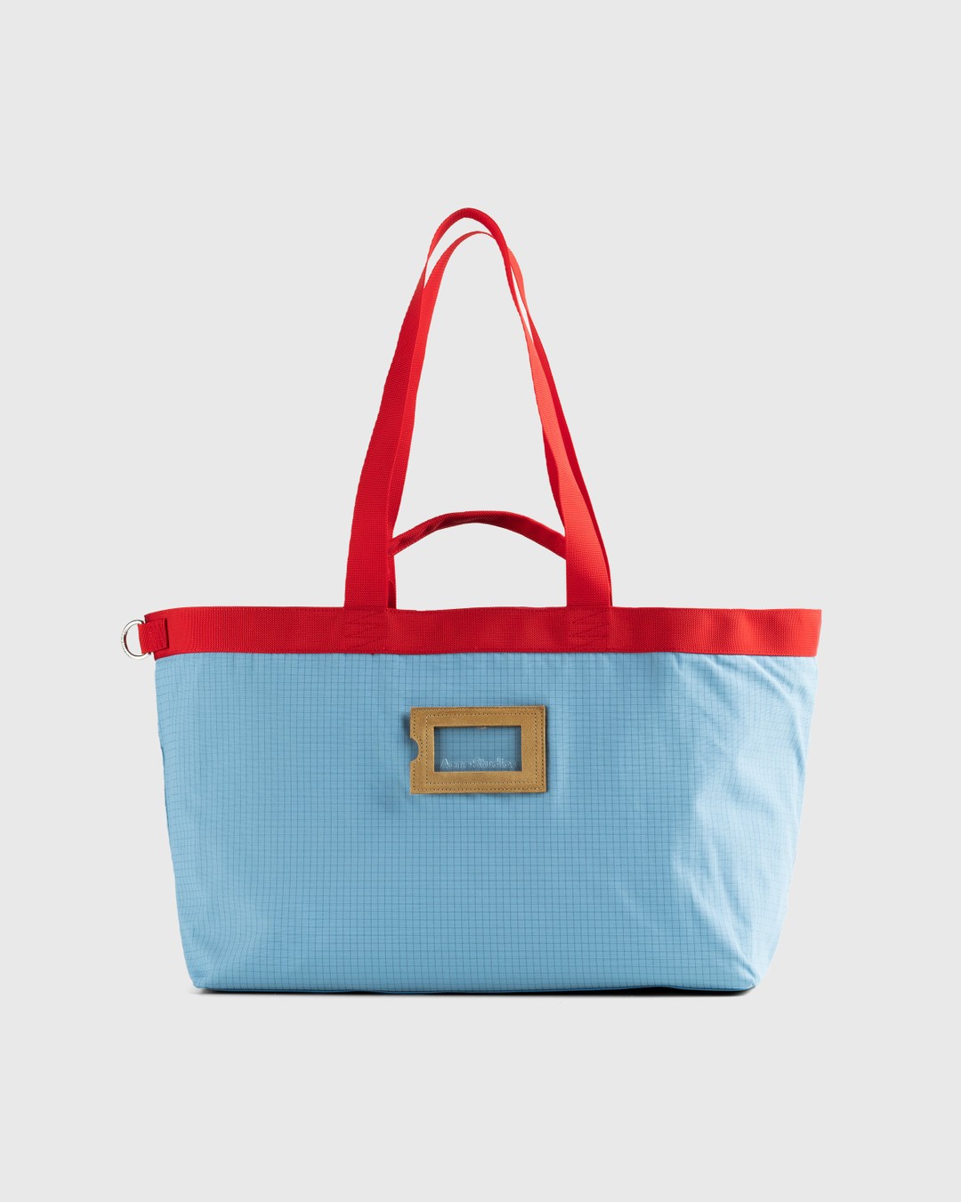 Acne Studios – Large Nylon Tote Bag Blue - Bags - Blue - Image 1