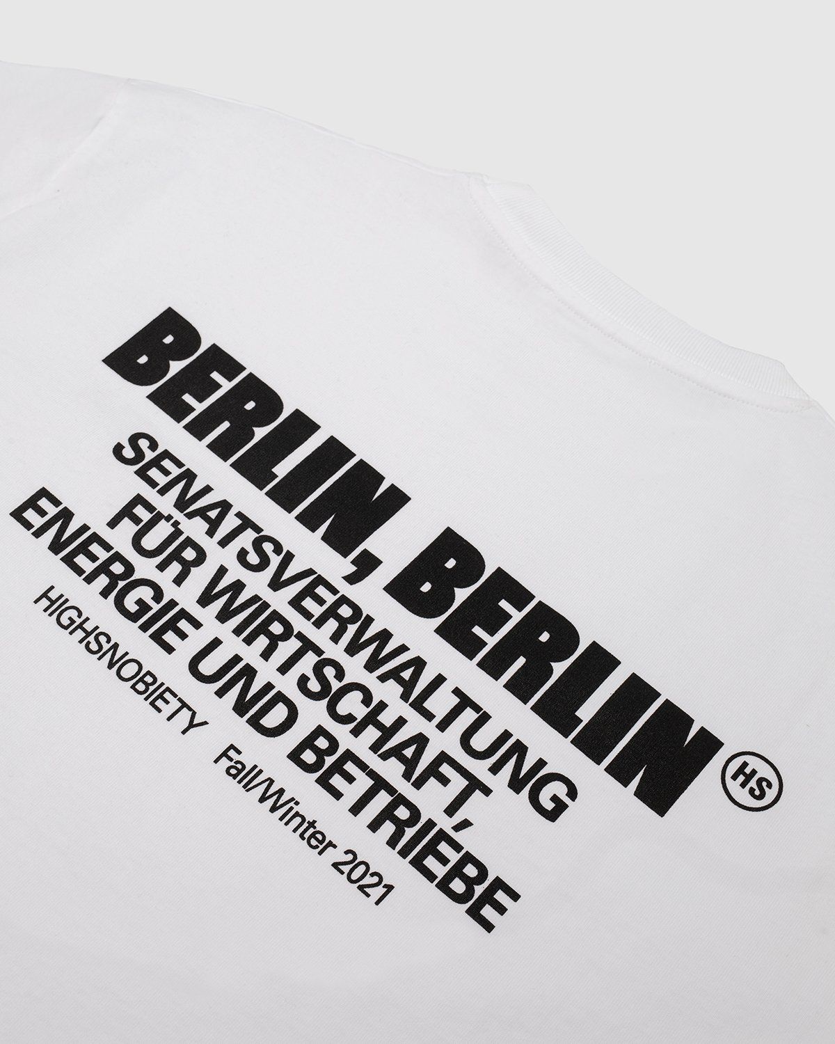 Highsnobiety – Berlin, Berlin T-Shirt White - Tops - White - Image 4