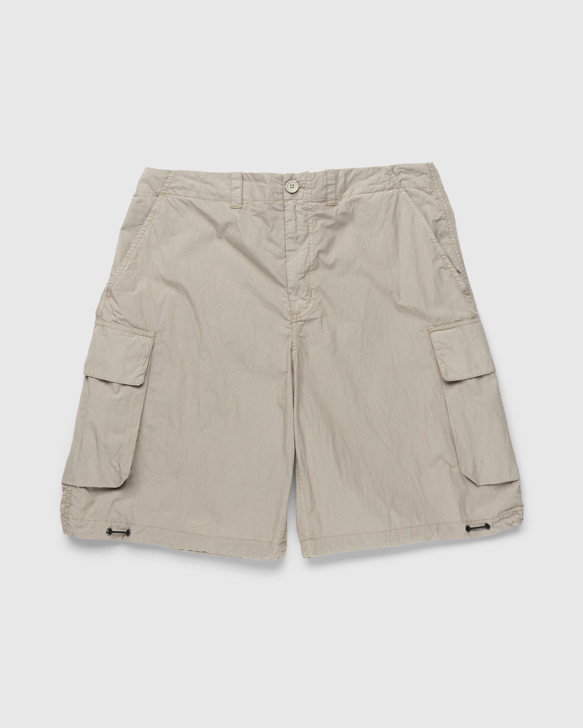 Our Legacy – Mount Shorts Metallic Sand Parachute Poplin - Shorts - Beige - Image 1