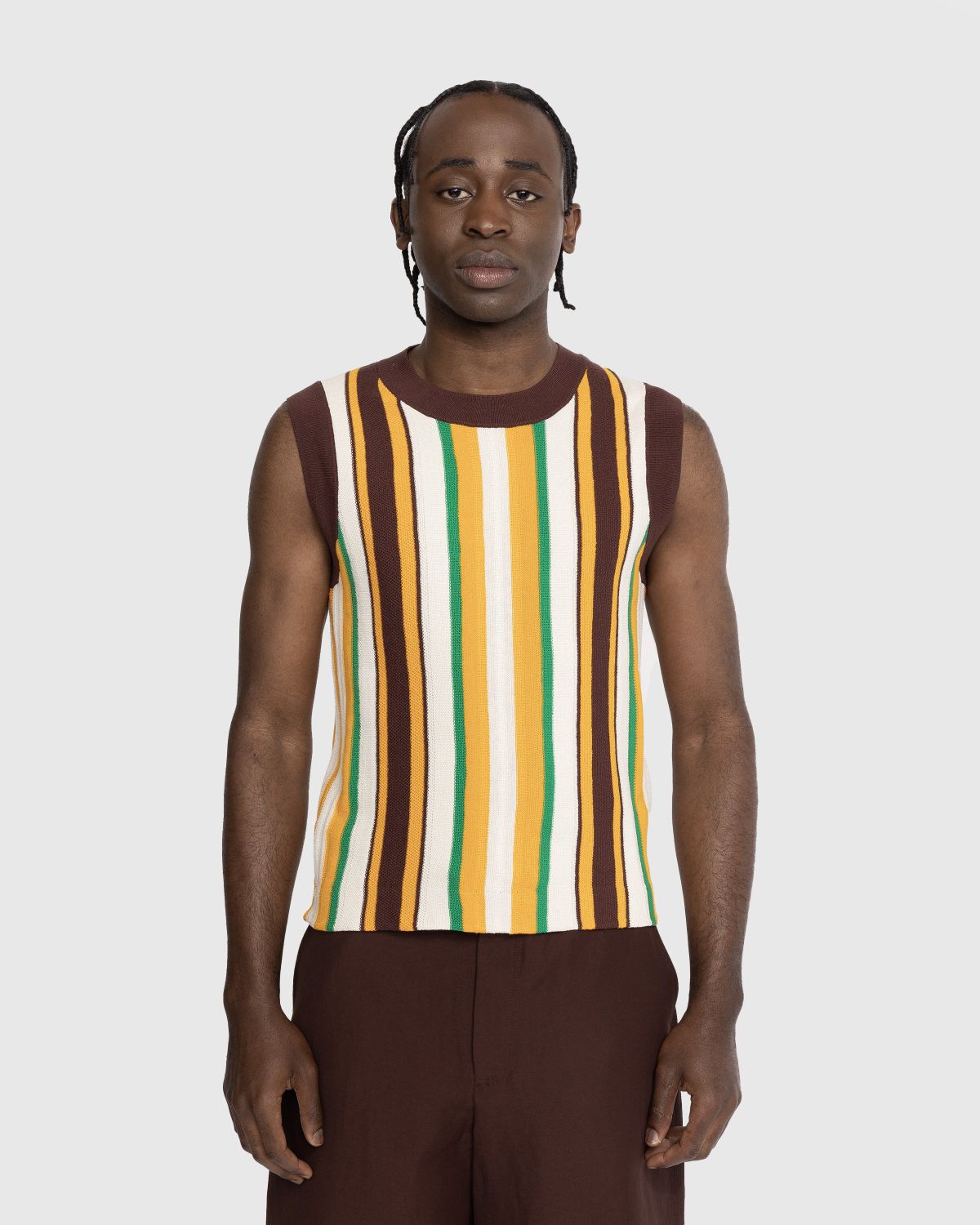 Wales Bonner – Scale Tank - Men Tops - Multi - Image 2