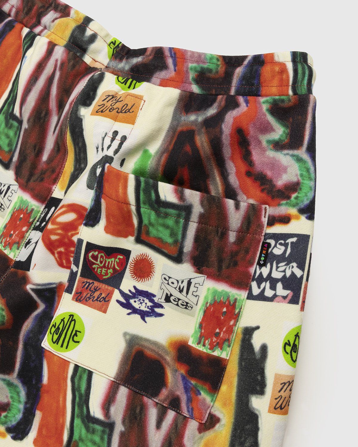 Converse x Come Tees – Realms and Realities Long Short Bone - Shorts - Multi - Image 3
