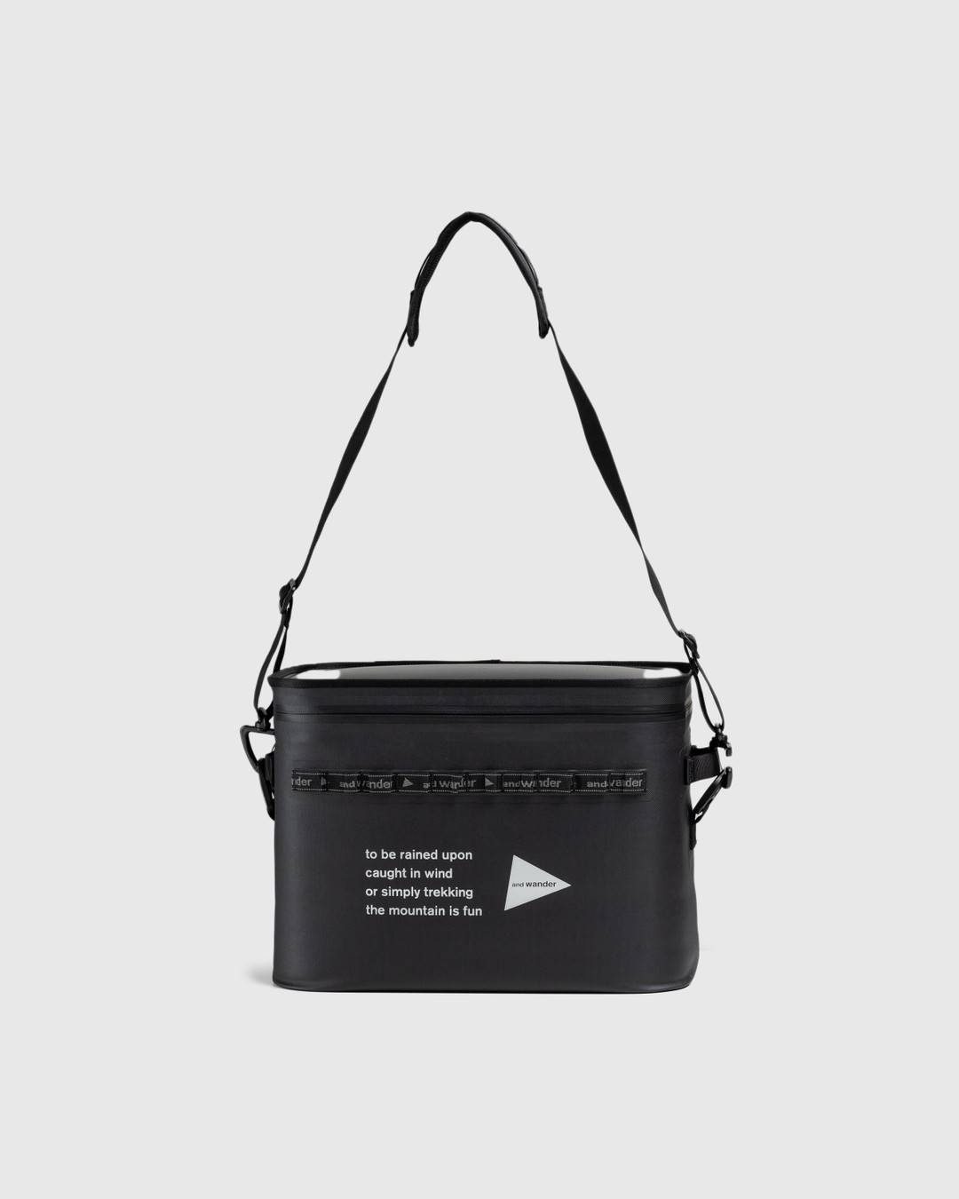 And Wander – Waterproof Cooler Black - Lifestyle - Black - Image 3