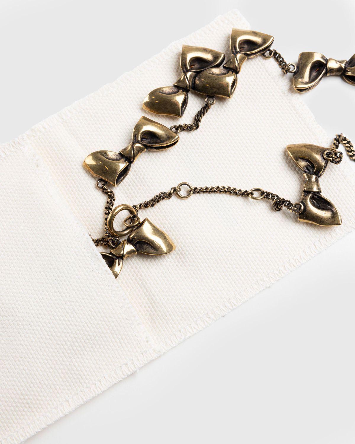 Acne Studios – Bow Necklace Gold - Jewelry - Gold - Image 2