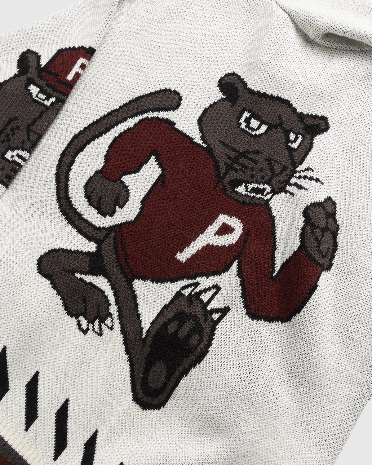 Patta – Cartoon Knitted Jacket Whitecap Gray - Outerwear - Grey - Image 7